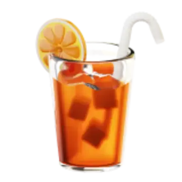 Nestea small glass